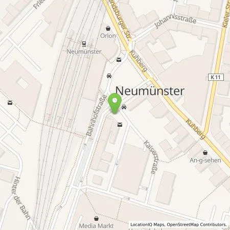 Standortübersicht der Tankstelle SWN Stadtwerke Neumünster GmbH in 24534 Neumünster