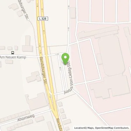 Standortübersicht der Tankstelle SWN Stadtwerke Neumünster GmbH in 24534 Neumünster