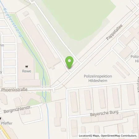 Standortübersicht der Tankstelle EnergieZukunft Hildesheim GmbH in 31141 Hildesheim