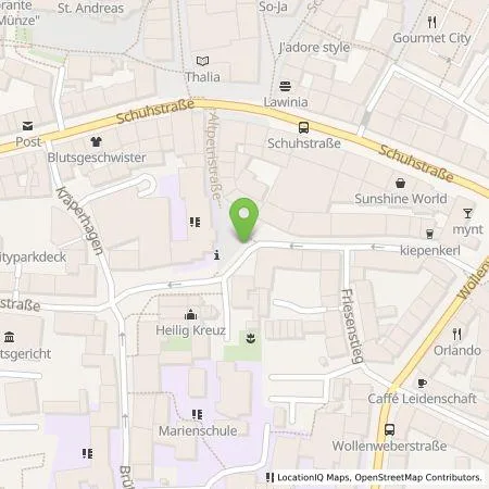 Standortübersicht der Tankstelle EnergieZukunft Hildesheim GmbH in 31134 Hildesheim