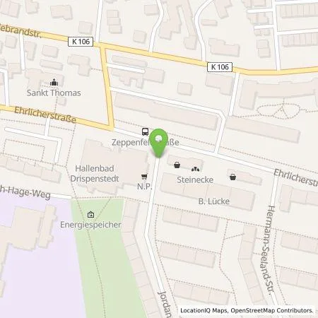 Standortübersicht der Tankstelle EnergieZukunft Hildesheim GmbH in 31135 Hildesheim