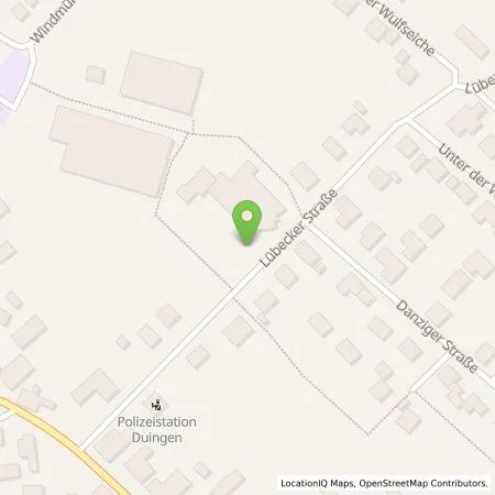 Standortübersicht der Tankstelle EnergieZukunft Hildesheim GmbH in 31089 Duingen