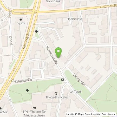 Standortübersicht der Tankstelle EnergieZukunft Hildesheim GmbH in 31135 Hildesheim