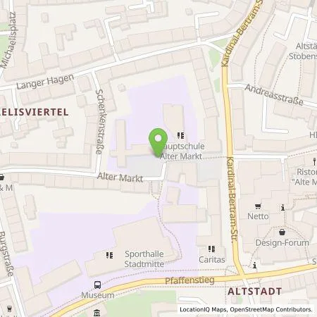 Standortübersicht der Tankstelle EnergieZukunft Hildesheim GmbH in 31134 Hildesheim