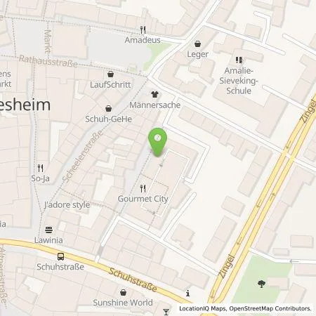 Standortübersicht der Tankstelle EnergieZukunft Hildesheim GmbH in 31134 Hildesheim