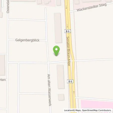 Standortübersicht der Tankstelle EnergieZukunft Hildesheim GmbH in 31135 Hildesheim