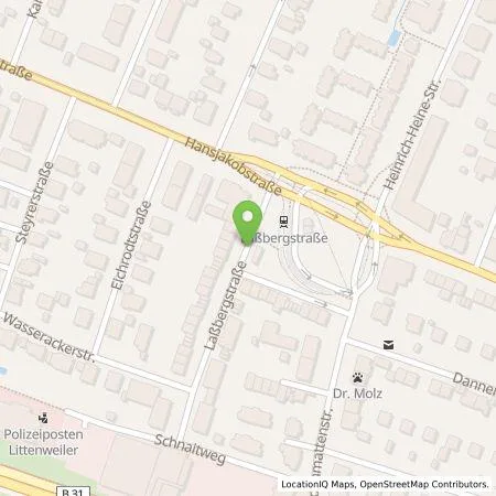 Standortübersicht der Tankstelle StromSpeicherMarkt GmbH in 79117 Freiburg im Breisgau