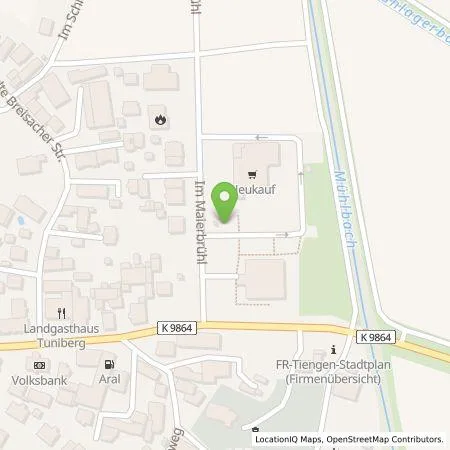 Standortübersicht der Tankstelle StromSpeicherMarkt GmbH in 79112 Freiburg im Breisgau Ortsteil Tiengen