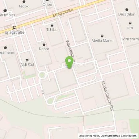 Standortübersicht der Tankstelle Allego GmbH in 85053 Ingolstadt