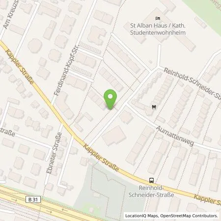 Standortübersicht der Tankstelle StromSpeicherMarkt GmbH in 79117 Freiburg im Breisgau