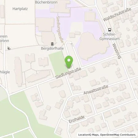 Standortübersicht der Tankstelle SWP Stadtwerke Pforzheim GmbH&Co.KG in 75180 Pforzheim