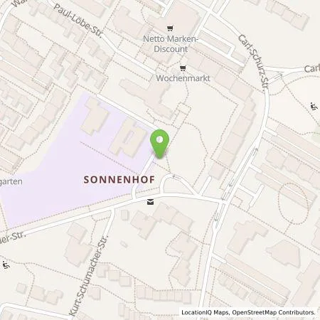 Standortübersicht der Tankstelle SWP Stadtwerke Pforzheim GmbH&Co.KG in 75180 Pforzheim