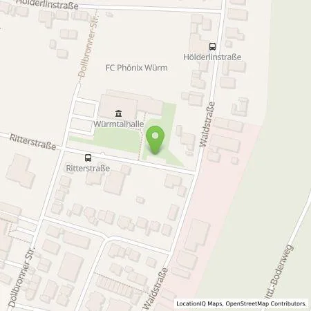 Standortübersicht der Tankstelle SWP Stadtwerke Pforzheim GmbH&Co.KG in 75180 Pforzheim