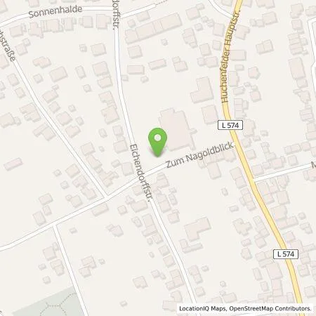 Standortübersicht der Tankstelle SWP Stadtwerke Pforzheim GmbH&Co.KG in 75181 Pforzheim