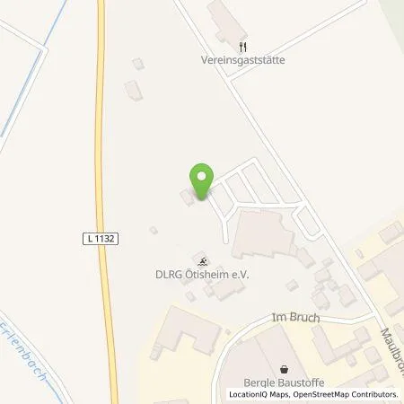 Standortübersicht der Tankstelle SWP Stadtwerke Pforzheim GmbH&Co.KG in 75443 Ötisheim