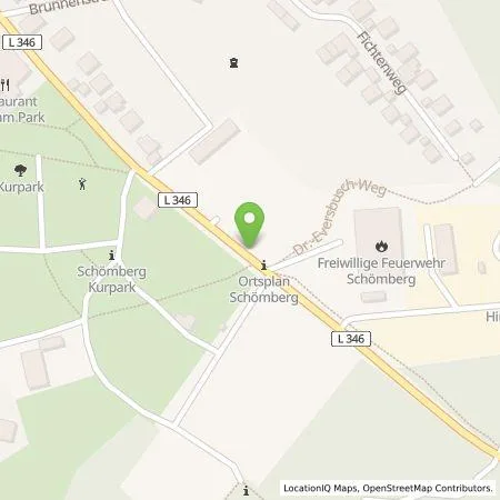 Standortübersicht der Tankstelle SWP Stadtwerke Pforzheim GmbH&Co.KG in 75328 Schömberg