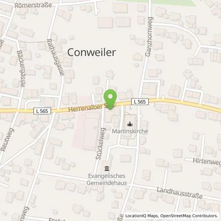 Standortübersicht der Tankstelle SWP Stadtwerke Pforzheim GmbH&Co.KG in 75334 Straubenhardt