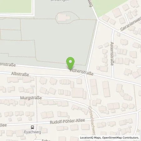 Standortübersicht der Tankstelle SWP Stadtwerke Pforzheim GmbH&Co.KG in 75179 Pforzheim