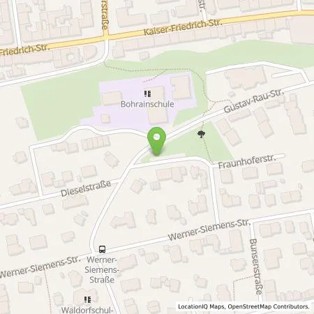 Standortübersicht der Tankstelle SWP Stadtwerke Pforzheim GmbH&Co.KG in 75173 Pforzheim