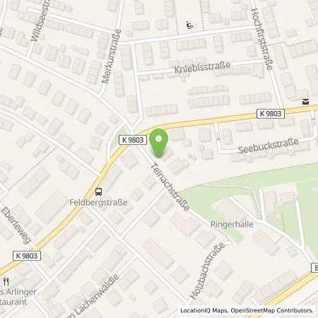 Standortübersicht der Tankstelle SWP Stadtwerke Pforzheim GmbH&Co.KG in 75179 Pforzheim