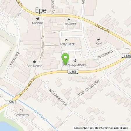 Standortübersicht der Tankstelle Stadtwerke Gronau GmbH in 48599 Gronau