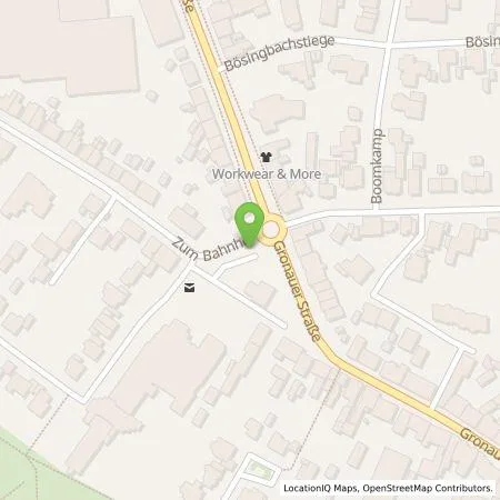 Standortübersicht der Tankstelle Stadtwerke Gronau GmbH in 48599 Gronau (Westf.)