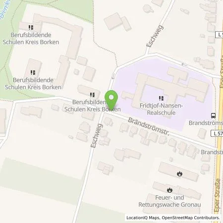 Standortübersicht der Tankstelle Stadtwerke Gronau GmbH in 48599 Gronau (Westf.)