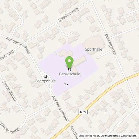 Standortübersicht der Tankstelle Stadtwerke Gronau GmbH in 48599 Gronau