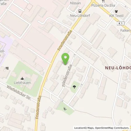 Standortübersicht der Tankstelle Stadtwerke Solingen GmbH in 42699 Solingen