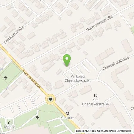 Standortübersicht der Tankstelle Stadtwerke Solingen GmbH in 42653 Solingen