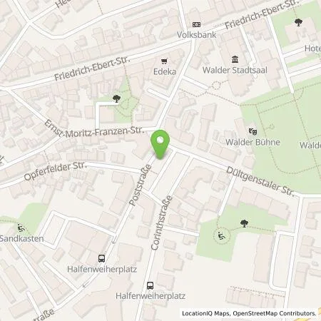 Standortübersicht der Tankstelle Stadtwerke Solingen GmbH in 42719 Solingen