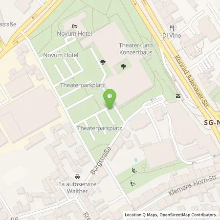 Standortübersicht der Tankstelle Stadtwerke Solingen GmbH in 42655 Solingen