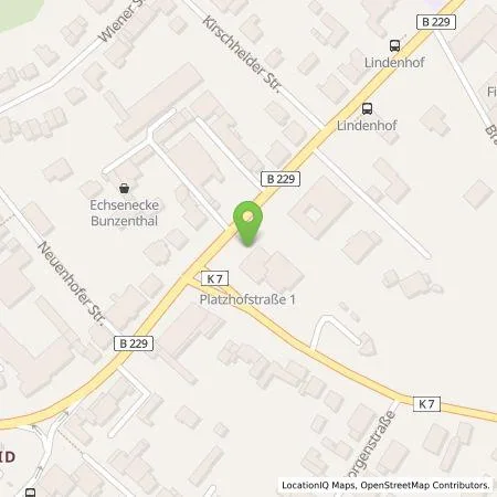 Standortübersicht der Tankstelle Stadtwerke Solingen GmbH in 42655 Solingen