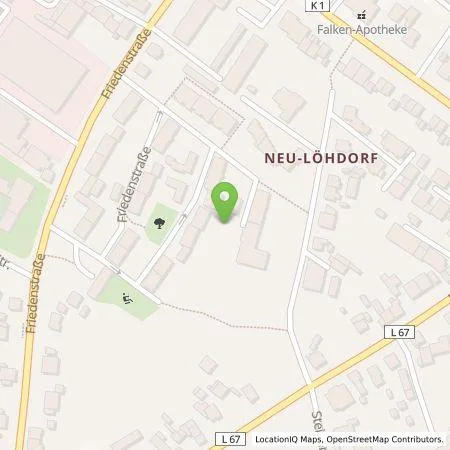 Standortübersicht der Tankstelle Stadtwerke Solingen GmbH in 42699 Solingen