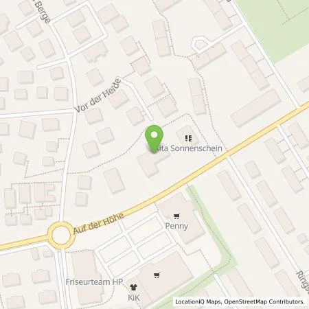 Standortübersicht der Tankstelle Lüneburger Wohnungsbau GmbH in 21339 Lüneburg