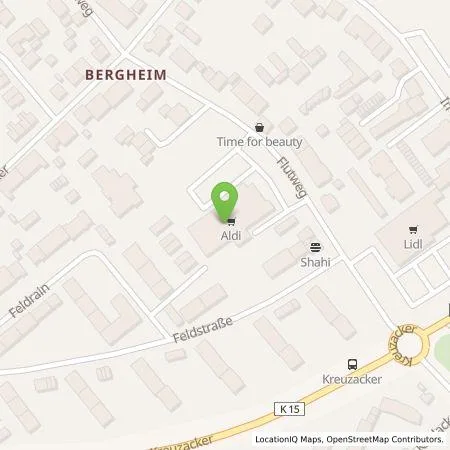 Standortübersicht der Tankstelle ALDI SÜD Immobilienverwaltungs-GmbH & Co. oHG in 47228 Duisburg