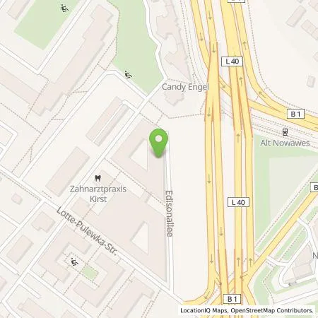 Standortübersicht der Tankstelle Sense Electra GmbH in 14473 Potsdam