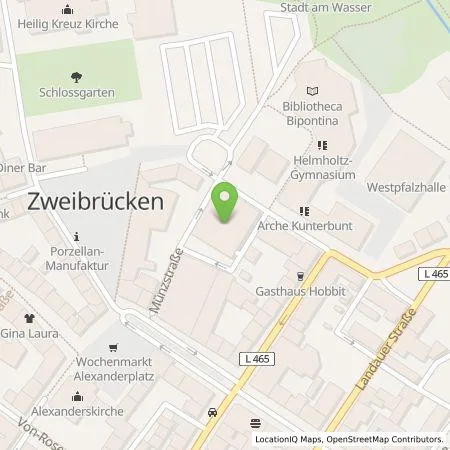 Standortübersicht der Tankstelle Ladestationen Südwest GmbH & Co. KG in 66482 Zweibrücken