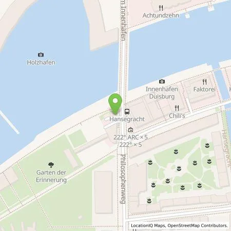 Standortübersicht der Tankstelle Stadtwerke Duisburg AG in 47051 Duisburg
