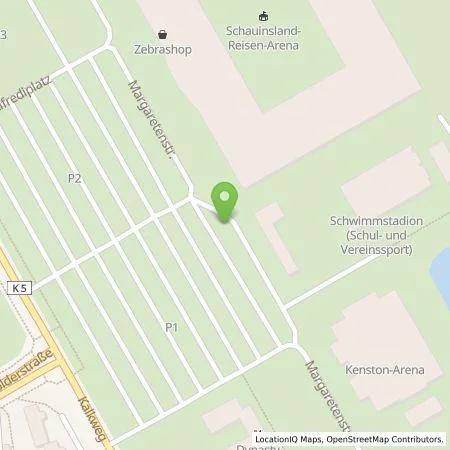 Standortübersicht der Tankstelle Stadtwerke Duisburg AG in 47055 Duisburg