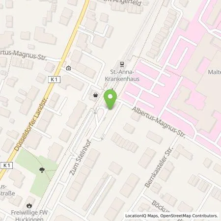 Standortübersicht der Tankstelle Stadtwerke Duisburg AG in 47259 Duisburg