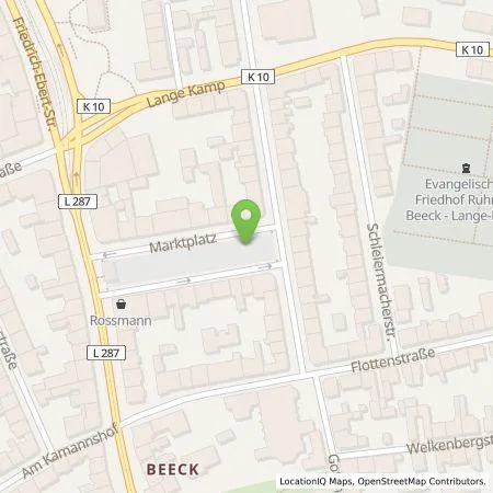 Standortübersicht der Tankstelle Stadtwerke Duisburg AG in 47139 Duisburg