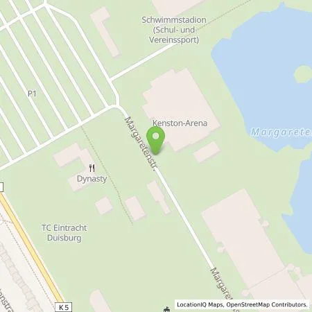 Standortübersicht der Tankstelle Stadtwerke Duisburg AG in 47055 Duisburg