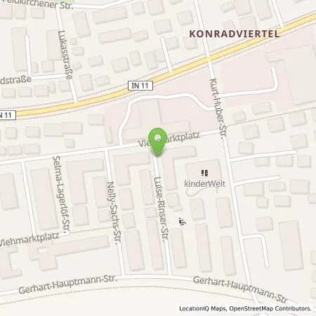 Standortübersicht der Tankstelle Stadtwerke Ingolstadt Energie GmbH in 85055 Ingolstadt