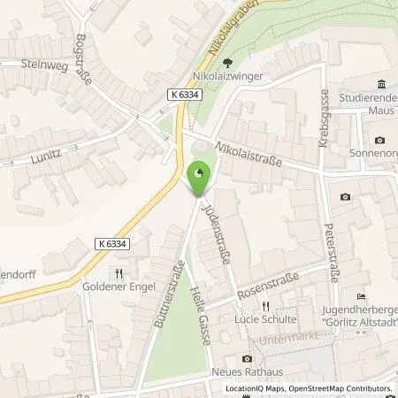 Standortübersicht der Tankstelle Stadtwerke Görlitz AG in 02826 Görlitz