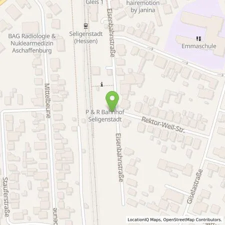 Standortübersicht der Tankstelle Energieversorgung Offenbach AG in 63500 Seligenstadt