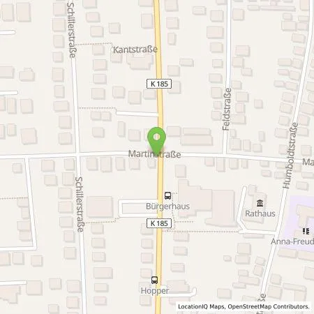 Standortübersicht der Tankstelle Energieversorgung Offenbach AG in 63533 Mainhausen