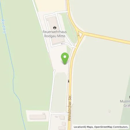 Standortübersicht der Tankstelle Energieversorgung Offenbach AG in 63110 Rodgau