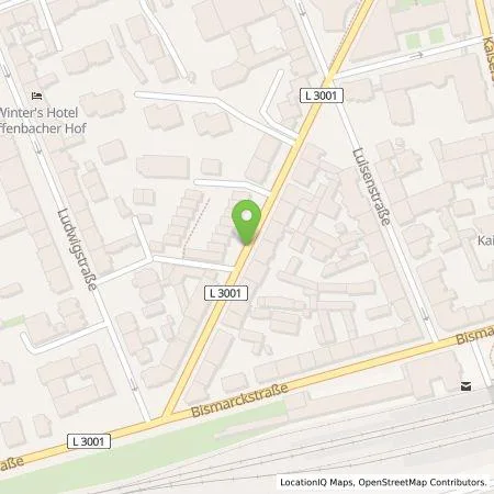 Standortübersicht der Tankstelle Energieversorgung Offenbach AG in 63067 Offenbach am Main