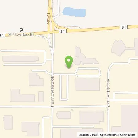 Standortübersicht der Tankstelle Stadtwerke Unna GmbH in 59423 Unna